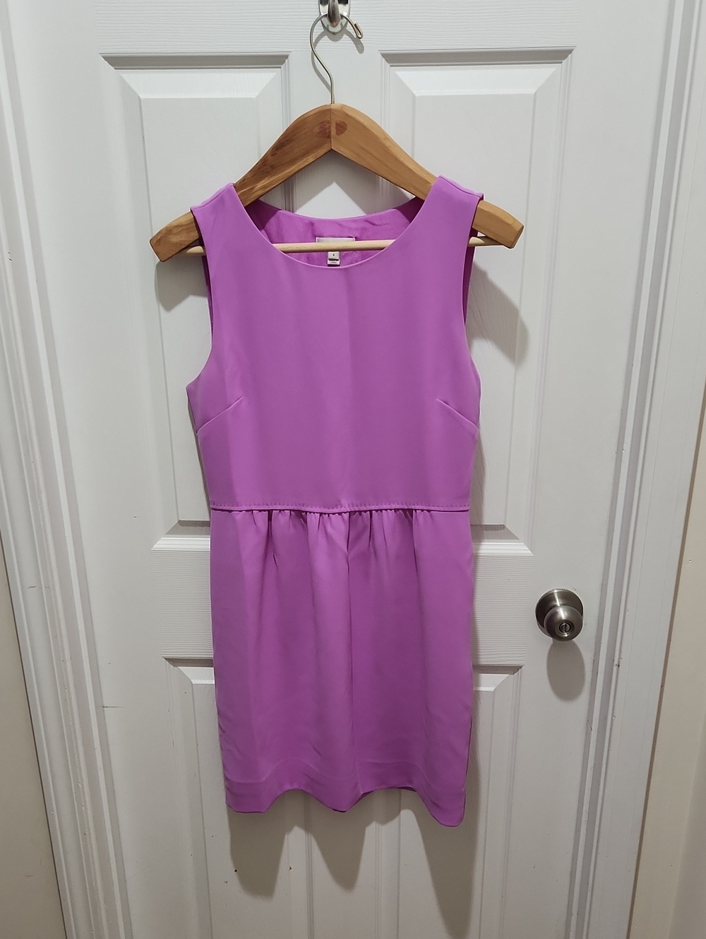 J. Crew Lavender-Purple Midi Dress